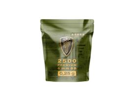 Elite Force ASG Premium Airsoft BB šratai 0,25 g 6 mm, 2500 vnt.