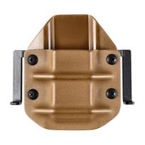 RH Holsters OWB Frogy Glock 17/19/26 Dėtuvės dėklas, Right, sweatguard, speedloops 40 mm, coyote