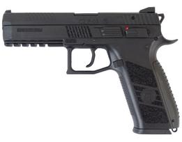 Action Sport Games ASG GBB CZ P-09 Black Airsoft pistoletas 6 mm Green Gas 0,8J