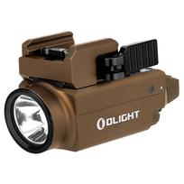 Olight BALDR S Cool White Desert Tan Blue Laser 800lm Ginklo žibintuvėlis su lazeriniu taikikliu