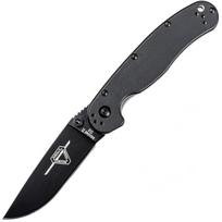 Ontario RAT-2 Folder D2 Black Sulankstomas peilis