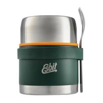 Esbit Classic Food Jug Forest Green Maisto termosas su stalo įrankių rinkiniu 0,5 l