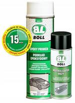 Epoksidinis gruntas 500ml baltas + rūdžių neutralizatorius purškiklis 150ml Boll