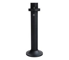 BRILAGI - Lauko stovas lempai su jutikliu HARBOR 1xE27/40W/230V 50 cm IP33 juoda