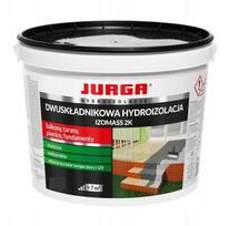 Dviejų komponentų hidroizoliacija, atspari vandeniui, terasoms, balkonams 10 kg Jurga