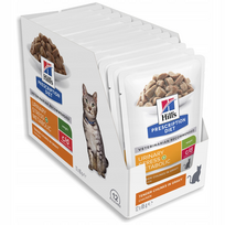 Hill’s Prescription Diet Feline c/d Multicare Urinary Stress + Metabolic Konservuotas pašaras katėms šlapimo sistemos sveikatingumui ir svorio kontrolei (su vištiena) 12 × 85 g