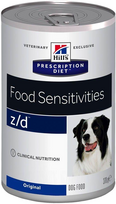 Hill’s Prescription Diet Canine z/d Food Sensitivities Konservuotas pašaras šunims, esant jautrumui