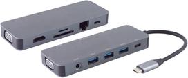 Shiverpeaks Stacja dokująca Multiport USB-C 11-in-1 (BS14-05028) | BS14-05028 | 4017538136145