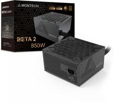 Montech BETA 2 80 PLUS Bronze, ATX 3.1, PCIE 5.1 - 850 Watt, Black (BETA 2 850W) | BETA 2 850W | 4710562748628