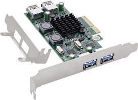 StarTech InLine® USB 3.2 Gen.1 PCIE Karta interfejsu, 4-Port, wewnętrzny/zewnętrzny | 4043718352869 | 4043718352869