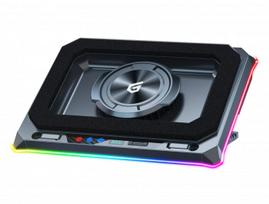 Conceptronic USB-C owa podkładka chłodząca + Uchwyt na telefon, RGB, 12V (THYIA03B) | THYIA03B | 4015867244357