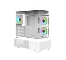 Zalman CHRONIX V2, ATX Mid Tower PC Case, 3 x 120mm ARGB Fans, White | T-MLX64270 | 8800263651078