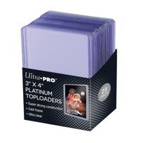 Ultra Clear Platinum Toploaders kortų laikikliai 3" x 4" 25 vnt. Ultra PRO