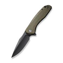 Knife CIVIVI Baklash 9Cr18MoV Green Micarta Coarse