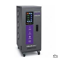 Qoltec Three-phase AVR MULTIPROTECTION voltage stabilizer | 10kVA | ±3% | Servomotor