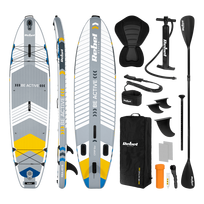 Sporto ir aktyvaus poilsio // Sup's // Deska SUP REBEL ACTIVE PRO RBA-4518 - biała