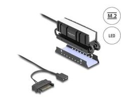 Delock M.2 heatsink for SSD 2280 with RGB LED