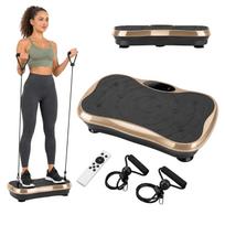 AC-513 Vibration plate 3 workout zones / 120 levels / 5 built-in programs / bands Gold