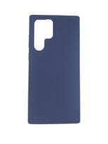 Nugarėlės dėklai Evelatus Samsung Galaxy S22 Ultra Premium Soft Touch Silicone Case Navy Blue