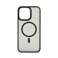 Nugarėlės dėklai Evelatus Apple iPhone 13 Pro Max Hybrid Case With MagSafe PC+TPU Black