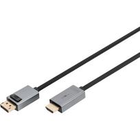 Digitus adapter cable DisplayPort > HDMI, UHD 4K (black, 1.80 meters)