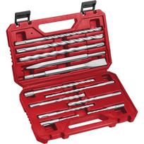 Einhell-KWB SDS Plus chisel & drill set, 12 pieces (red, ? 5-16mm, transport case)