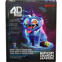 Spinmaster 4D Build - K-Pop Demon Hunters - Derpy Tiger and Sussie Vogel