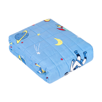 Kūdikių stebėjimas // Hygiene products for Baby // Kołdra obciążeniowa PREMIUM z bawełny, koc sensoryczny dla dzieci, 100x150 cm, 3 kg, kosmos