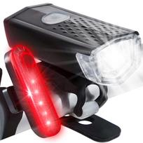 Produktai namams ir sodui // Įvairūs namų ir buities priedai // Zestaw lampek rowerowych led przód i tył do roweru + usb lampki rowerowe