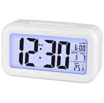 Garso ir HiFi sistemos // Radio Clock // AK240C Cyfrowy budzik white led biały mini