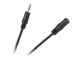 TV, SAT, HDMI, DVI kabeliai ir priedai // HDMI, DVI, AUDIO jungiamieji laidai ir priedai // Kabel JACK 3,5 wtyk-gniazdo 5m
