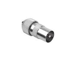 Jungtys // Different Audio, Video, Data connection plug and sockets // Wtyk anten TV METAL