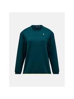 Bluza damska PEAK PERFORMANCE W Trail Polartec Power Grid Crew kolor zielony - L