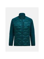 Kurtka puchowa męska PEAK PERFORMANCE M Helium Down Hybrid Jacket kolor zielony - M
