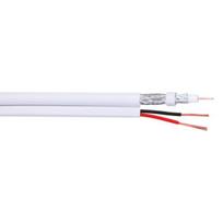 KABEL CCTV PFM941I-RG59N/21-100-WHITE RG59 + 2 x 0.75 mm2 DAHUA