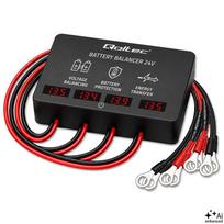 Qoltec Voltage balancer for 48V batteries 4 x 12V | 10A | LiFePO4 AGM GEL | LED