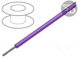 Wire | ÖLFLEX® HEAT 260 SC | 1x20AWG | stranded | Cu | PTFE | violet