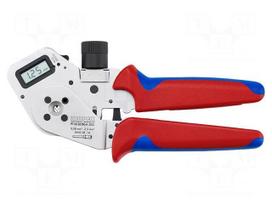 Tool: for crimping | contacts for round plug connectors | case