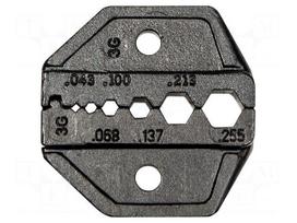 Crimping jaws | coaxial connectors,fiber optics connectors