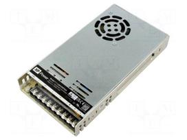 Power supply: switching | for building in | 350W | 24VDC | 14.6A | 88%