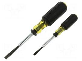 Screwdriver: universal-set | slot | SL 1/4",SL 3/16" | 2pcs.