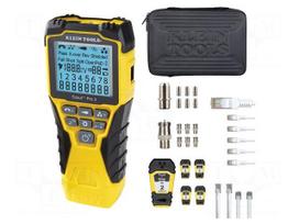 Tester: LAN network analyzer | LCD | Measured cable l: max.610m