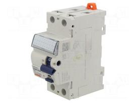 RCD breaker | Inom: 25A | Ires: 30mA | Poles: 2 | 230VAC | IP40 | 1÷35mm2