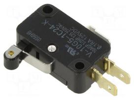 Microswitch SNAP ACTION | 10A/250VAC | 0.6A/125VDC | SPDT | ON-(ON)