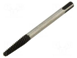 Screw extractor | 51mm | Range of val: M3-M6 | square,hand