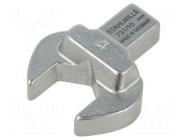 Wrench tip | torque,spanner | Spanner: 17mm | Socket size: 9x12mm