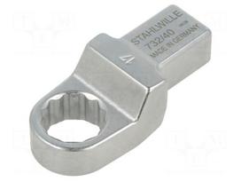 Wrench tip | torque,box | Spanner: 17mm | Socket size: 14x18mm