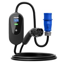 Akumuliatoriai ir baterijos // EV charging devices // Ładowarka samochodowa mobilna regulowana type 2; 7 kw; 220v; 32a; ip55; dł przewodu 5m