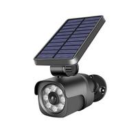 Vaizdo stebėjimo sistemos // Priedai  kameroms // Lampa solarna smd pir z atrapą kamery 4 w 300 lm 6000 k 1500 mah li-ion forever light
