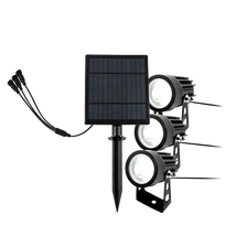LED apšvietimas // Šviestuvai iš naujų pristatymų // Lampa ogrodowa solarna 3x350lm (2w)/6000k – ip44